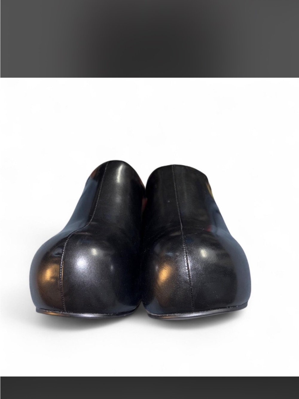 Jeffrey Campbell Black Leather Mule Bubble Clogs - Picture 5 of 5